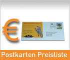 Postkarten Preisliste